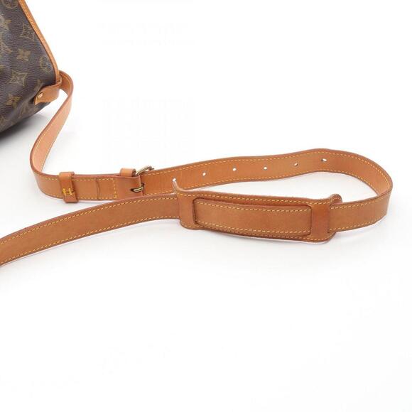 LOUIS VUITTON Brown Monogram Leather Shoulder Bag - Picture 10 of 11